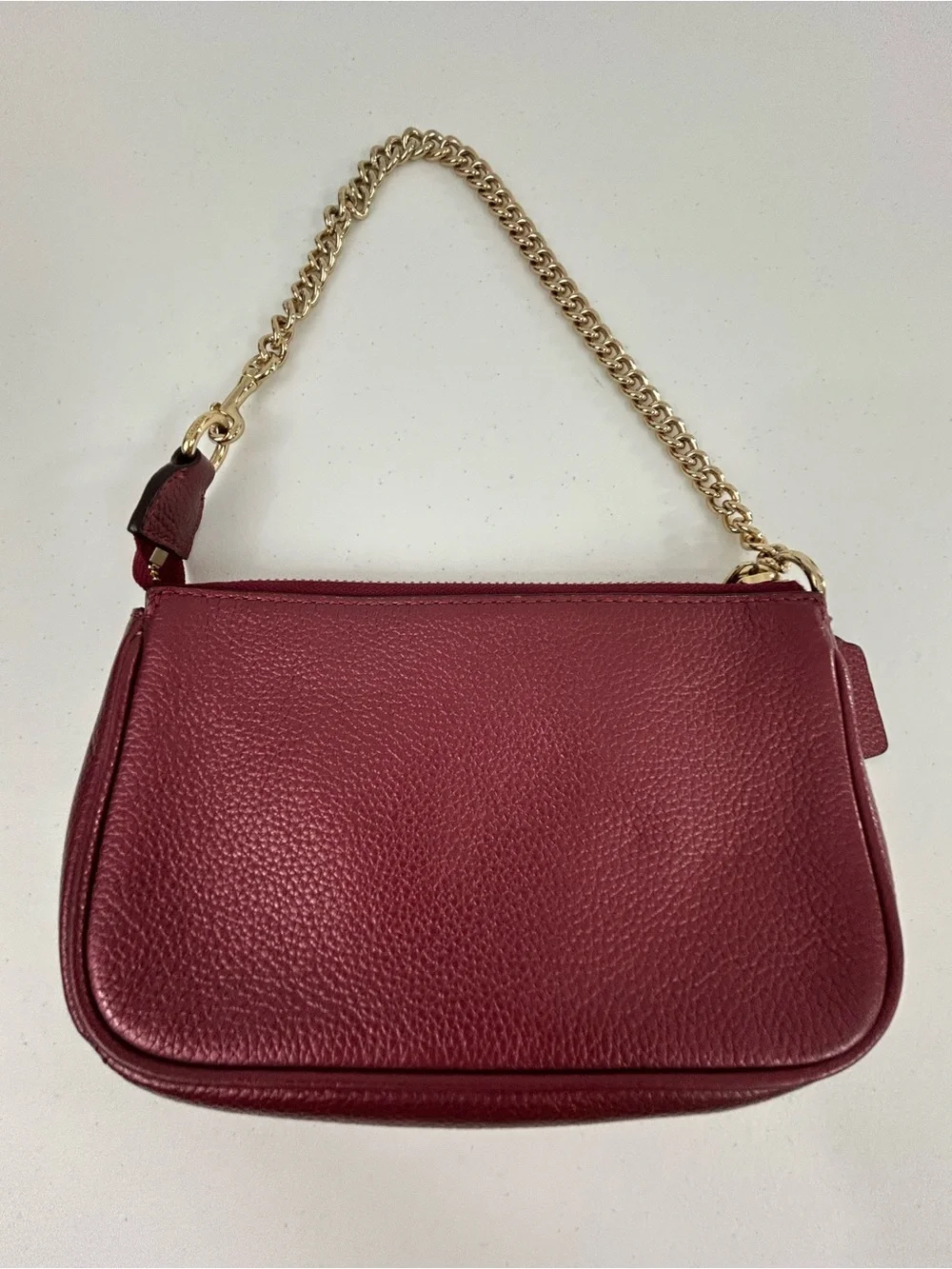 Coach Nolita 19 Bag in Burgundy